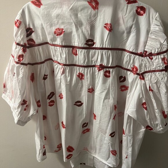 The Leandra Shirred Yoke Blouse by Maeve - 2x - Picture 3 of 4